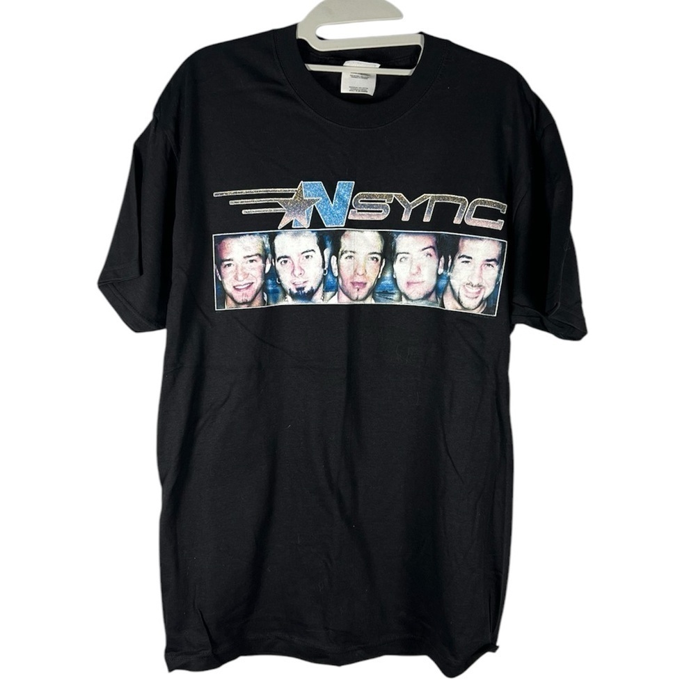 NSYNC Vintage Y2K 2002 Celebrity Tour Tee Medium